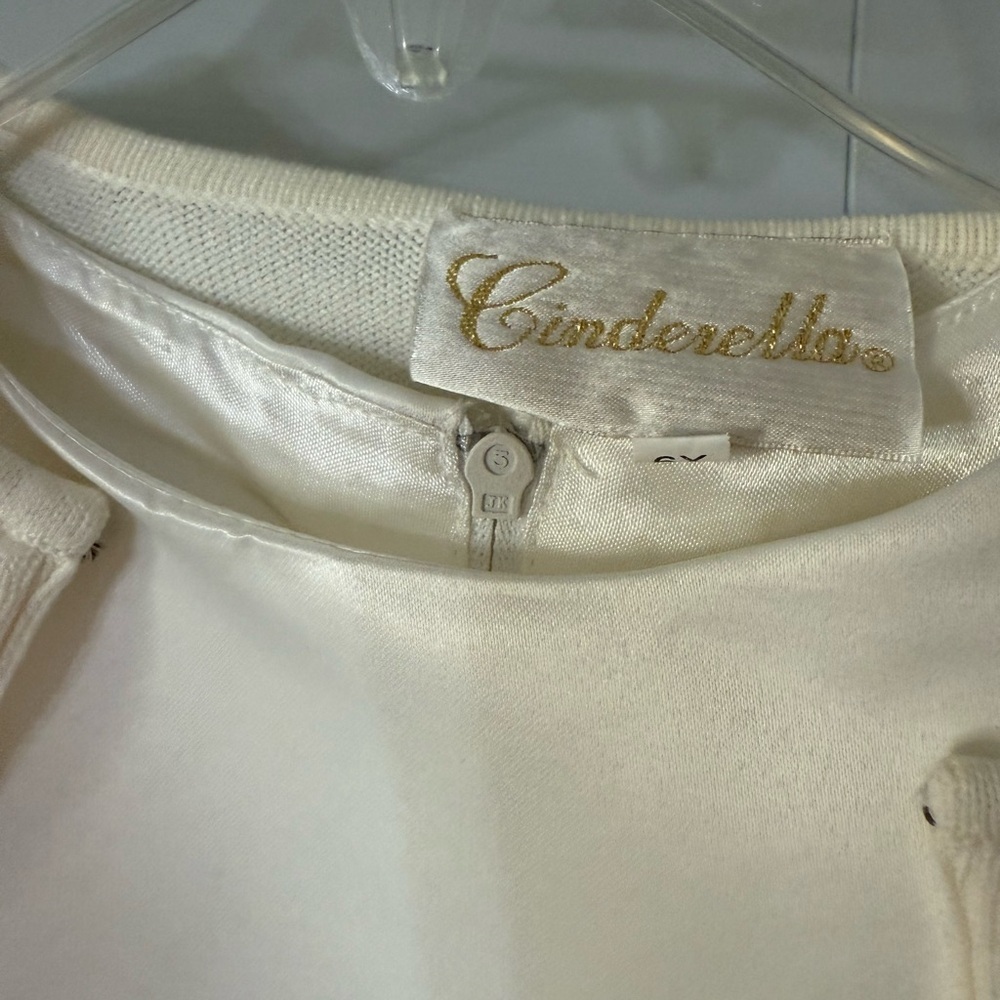 Cinderella Kids Formal Dress with Jacket - Picture 3 of 5